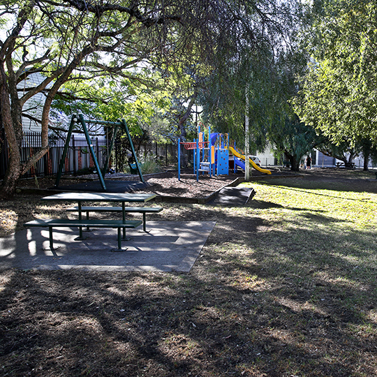Quinn Playground picnic area 